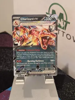 STAMPED Charizard ex 125/197 Promo Pack Pokemon Play! Prize Pack Series 4 - Image 1