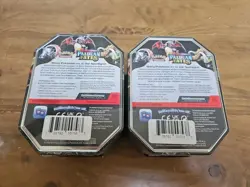 (2) Pokemon TCG Scarlet & Violet Paldean Fates Iron Treads Tin Factory Sealed - Image 2