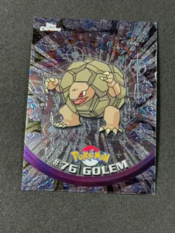 Pokemon Golem #76 Topps Chrome Base Holo Copy 2 NM - Image 1