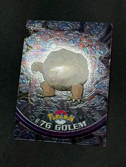 Pokemon Golem #76 Topps Chrome Base Holo Copy 2 NM - Image 2