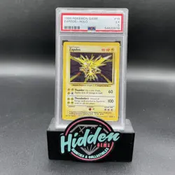 1999 Pokemon #16 Zapdos Holo PSA 5 - Image 1