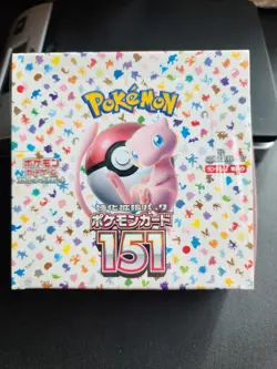 Pokemon 151 Japanese Booster Box Factory Sealed US seller With Shrink READ - Image 1