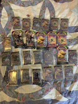 Pokemon TCG Vivid Voltage Factory Sealed Booster Packs - Lot of 25 - Image 1