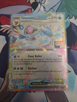 Glaceon ex 026/131 Play! Pokemon Prize Pack Series 7 Prismatic Evolutions 26 - Image 1