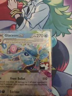 Glaceon ex 026/131 Play! Pokemon Prize Pack Series 7 Prismatic Evolutions 26 - Image 3