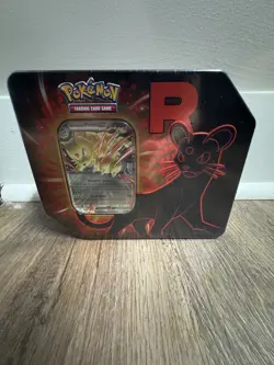 Pokemon TCG Team Rocket Persian Tin Destined Rivals Brand New Factory Sealed - Image 1
