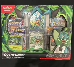 POKEMON TCG Ogerpon ex Premium Collection Box - Factory Sealed - Brand New - Image 1