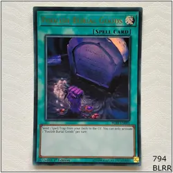 Foolish Burial Goods - BLRR-EN095 - Ultra Rare 1st Edition Yugioh - Image 1