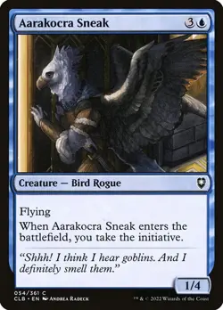 (2x FOIL) AARAKOCRA SNEAK - Baldur's Gate - MTG Magic the Gathering Card - Image 1