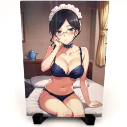 Overlord Yuri Alpha Sexy Anime Waifu Girl Doujin Lewd Goddess Story ACG Art Card - Image 1