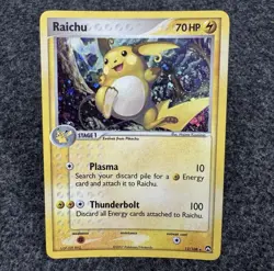 Raichu 12/108 Holo Rare Ex Power Keepers Pokemon Card NM - Image 1