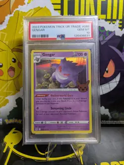 2023 Pokemon Trick or Trade Gengar Card #66 PSA 10 Gem Mint - Image 1