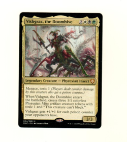 Vishgraz The Doomhive 004/028 M Foil Commander Phyrexia All Will Be One MTG Card - Image 3