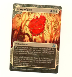 Grasp Of Fate Extended Art #3 U Foil Wilds Of Eldraine Enchanting Tales MTG Card - Image 3