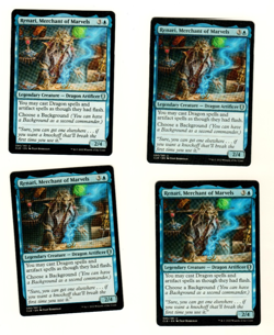 Set Of 4 Renari, Merchant Of Marvels 090/361 U Bauldurs Gate MTG Card - Image 3
