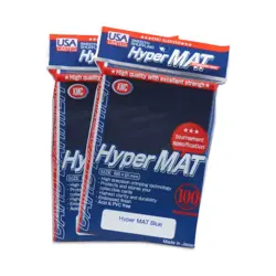 KMC Card Protection Hyper Matte Blue (100) New - Image 1