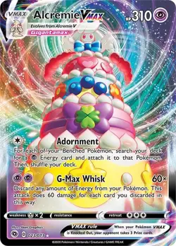Alcremie VMAX 023/073 Champion's Path Pokemon Card NM - Image 1