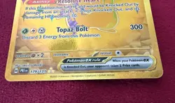 Pokemon TCG Prismatic Evolutions-Pikachu EX Hyper Rare Gold Card. NM 179/131 - Image 3