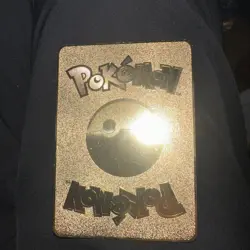 Custom metal Pokemon Charmander, Charmeleon, & Charizard GX Card art display - Image 4