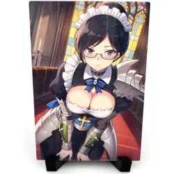 Overlord Yuri Alpha Sexy Hot Anime Waifu Girl Doujin Lewd Goddess Story Art Card - Image 2