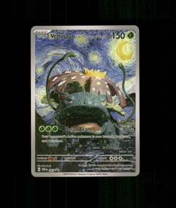 Custom Van Gogh Art Venusaur Card Venusaur Trading Card READ DESCRIPTION BELOW - Image 1