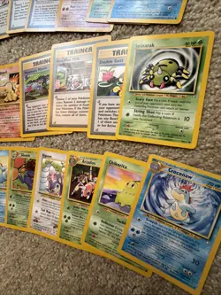 Pokemon TCG Card Lot Neo Genesis 90+ Card Lot! C/UC Mixed Condition WOTC - Image 5