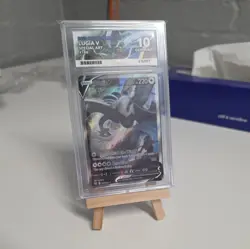 Lugia V Alt Art Silver Tempest 186/195 Pokemon Card Ace 10 Gem Mint - Image 2