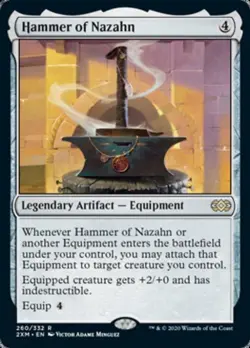 Hammer of Nazahn - Near Mint MTG Double Masters - Image 1