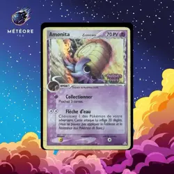 Carte Pokemon Amonita 74/110 Reverse Ex Fantomes Holon Fr - Image 1