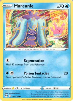 Mareanie 2020 Pokemon Sword & Shield #051/189 - Image 1