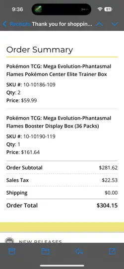 *PRE-ORDER* - Phantasmal Flames Pokemon Center ETB Sealed ✅ - Image 3