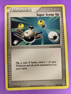 Super Scoop Up 99/112 Regular Uncommon EX: FireRed LeafGreen Pokemon TCG 2004 - Image 1