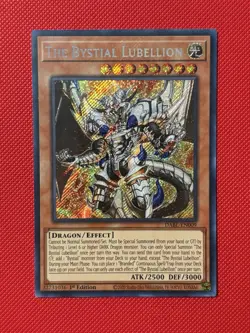Yugioh! The Bystial Lubellion Secret Rare 1st Edition DABL-EN009 NM - Image 1