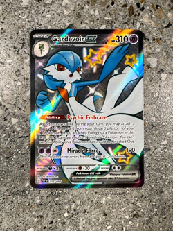 Pokemon TCG Cards Gardevoir ex 217/091 Paldean Fates Shiny Ultra Rare MINT - Image 1