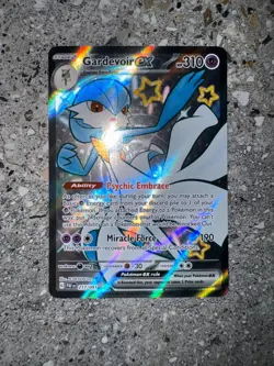 Pokemon TCG Cards Gardevoir ex 217/091 Paldean Fates Shiny Ultra Rare MINT - Image 3