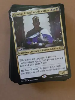 Custom Commander Deck ~ Drain ~ Kambal, Consul of Allocation ~ 100 Card EDH Deck - Image 1