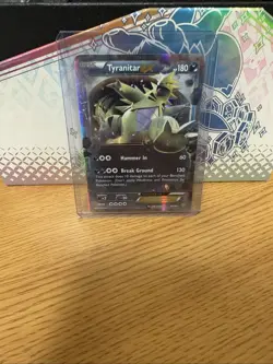 Pokemon Tyranitar EX Holo Card 42/98 XY-Ancient Origins LP Condition - Image 1