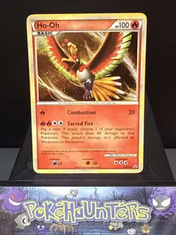 Pokemon Card Ho-Oh HGSS01 Holo Promo Heart Gold Soul Silver Light Play - Image 1