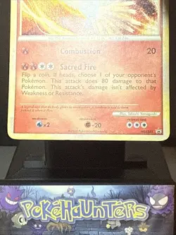 Pokemon Card Ho-Oh HGSS01 Holo Promo Heart Gold Soul Silver Light Play - Image 4