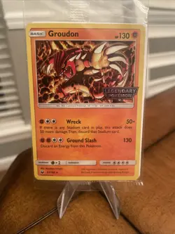 GROUDON PROMO 81/168 ~ 2018 LEGENDARY POKEMON CARD RARE SEALED NEVER OPENED - Image 1