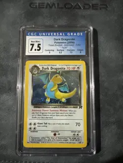 Pokemon Dark Dragonite TCG Holo Rare Card 5/82 Team Rocket WOTC 1999/2000 - Image 1