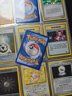Ampharos Pokemon Card Holo Rare Vintage Trading Card Game Aquapholis NM 1/147 NM - Image 2