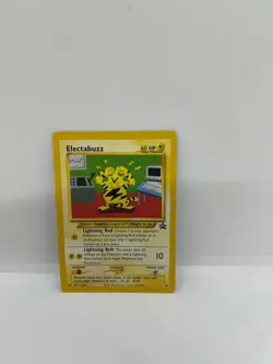 Pokemon Electabuzz BLACK STAR 46 - WOTC PROMO - POKEMON LEAGUE 2002 LP TCG Card - Image 1