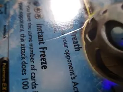 EX HOLO Glalie 34/162 LP - XY Breakthrough Pokemon Card - $2 Combined Shipping - Image 2