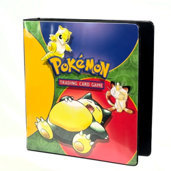 Vintage 1999 Pokemon Trading Card Nintendo Wizards of the Coast 3-Ring Binder - Image 2