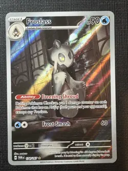 Pokemon TCG Froslass Scarlet & Violet Twilight Masquerade Holo Card 174/167 NM - Image 1