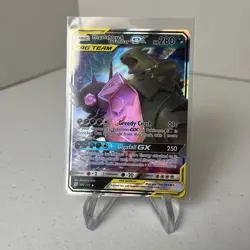 Pokemon Card Mega Sableye & Tyranitar GX Tag Team Unified Minds 126/236 - NM - Image 1