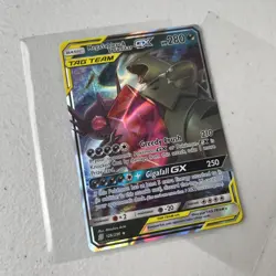 Pokemon Card Mega Sableye & Tyranitar GX Tag Team Unified Minds 126/236 - NM - Image 2
