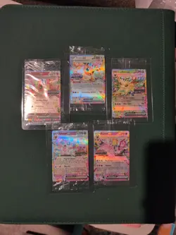Prismatic Evolutions Surprise Box Stamped Promos X5 Includes 5 Cards - Image 1