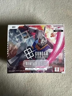 Gundam Card Game GD-01 Newtype Rising Booster Box Sealed - Image 1